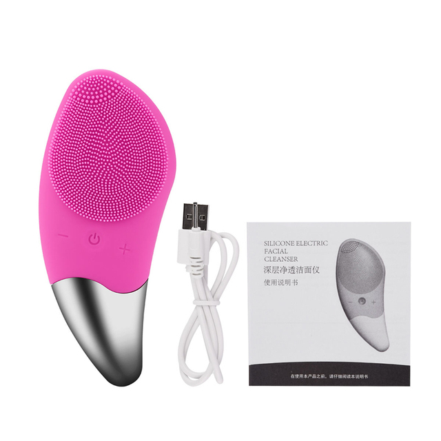 Electric Silicone Facial Cleanser - Face Plus