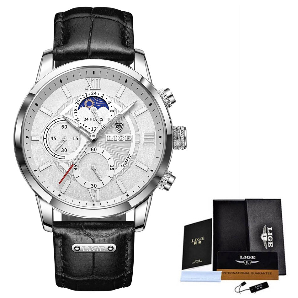 Lige Men's Quartz Watch