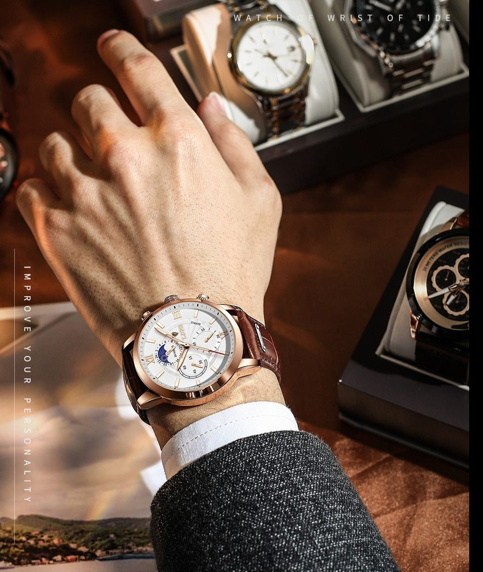 Lige Men's Quartz Watch