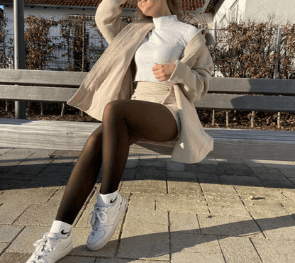 Super Diva Velvety Wool Fleece Women's Tights