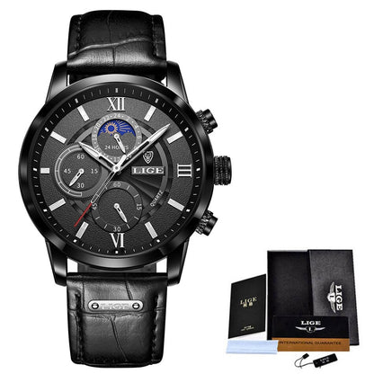 Lige Men's Quartz Watch