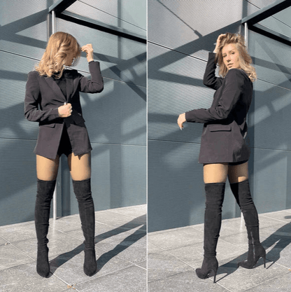 Super Diva Velvety Wool Fleece Women's Tights